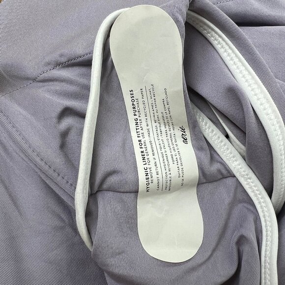 Aerie Offline Real Me Scoop One Piece Swimsuit Sporty Athletic Low Open Back - L - Picture 7 of 11